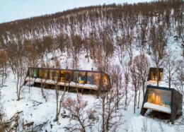 Luxury accommodation Aurora Lodge 2 in Lyngen, Norway
