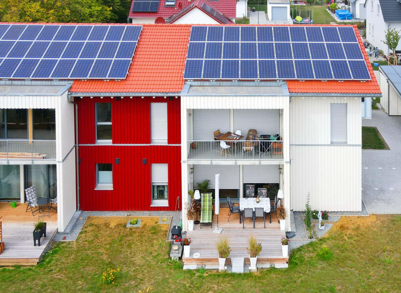 A small row house in Germany