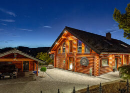 Log home in Germany