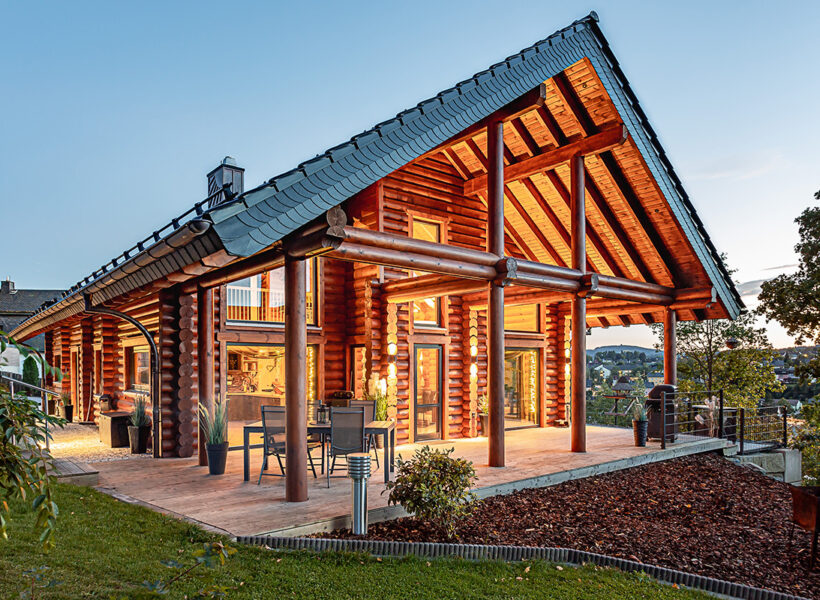 Log home in Germany