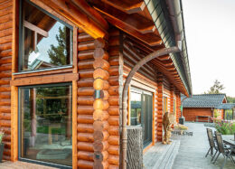 Log home in Germany