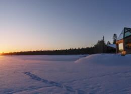 Reposauna in Pallas, Finland