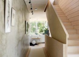 Modern log home