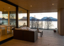 Log home in Norway