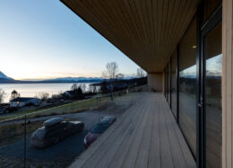 Log home in Norway