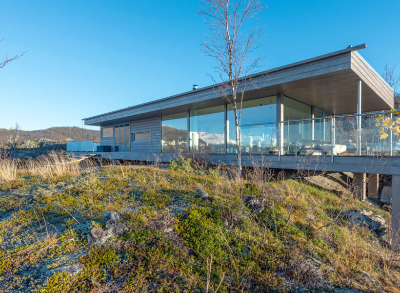 Log home in Norway