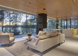 Villa Panorama – view through the living room windows