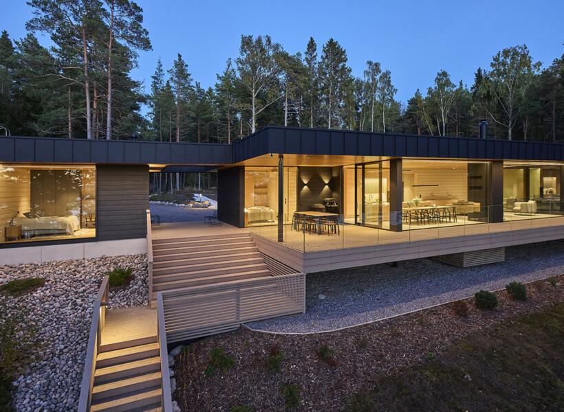 Villa Panorama – an architect-designed solid wood house