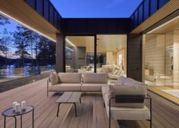 Villa Panorama – a striking opening in the terrace roof