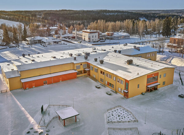 The comprehensive school in Virrat, Finland.