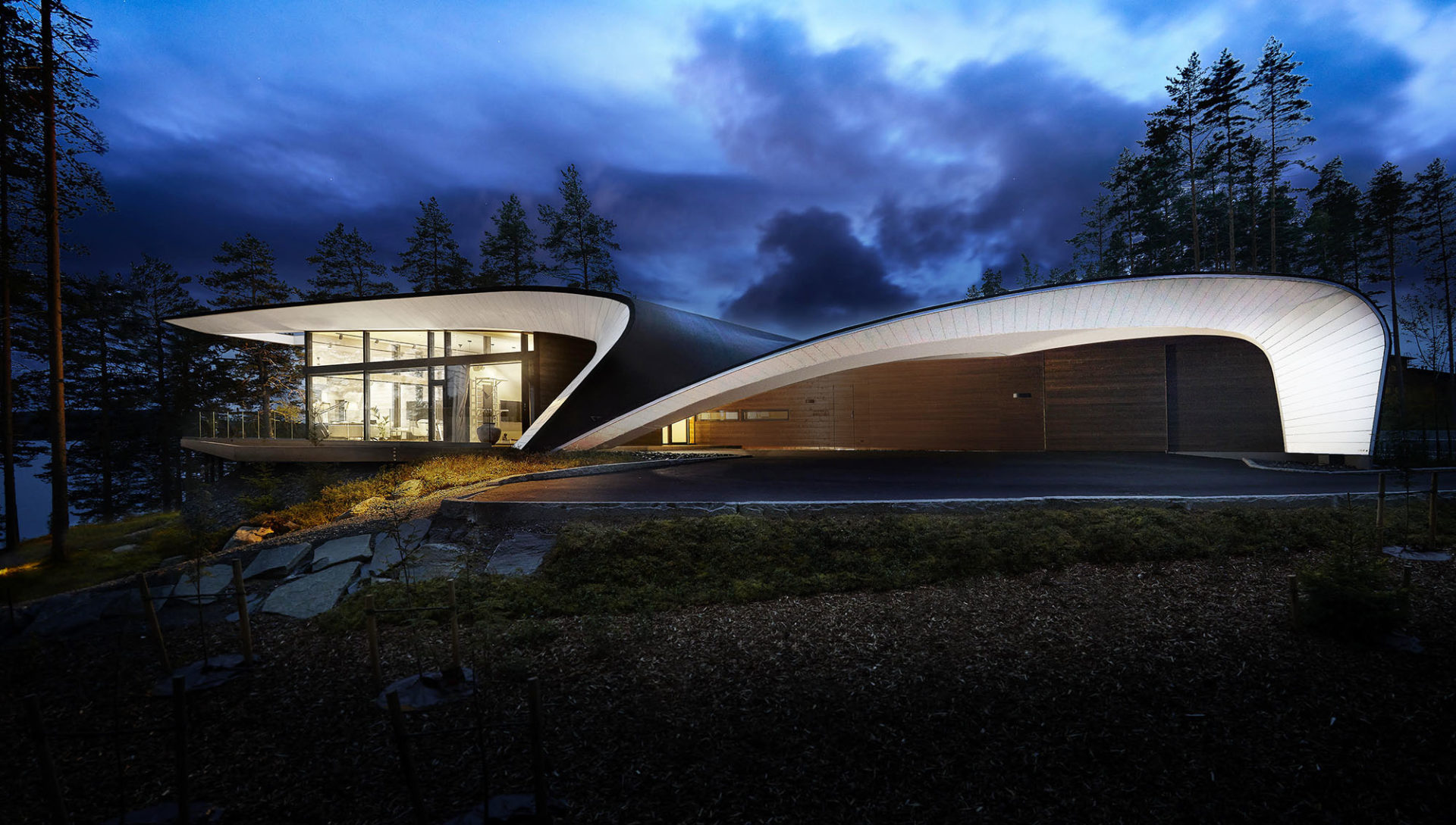 Modern Log Homes And Post Beam Homes Polar Life Haus
